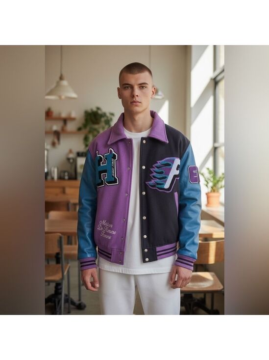 Homme + Femme Other - Homme + Femme letterman jacket- world champs size M runs a size larger